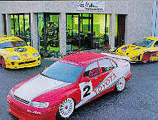 The Millen race cars
